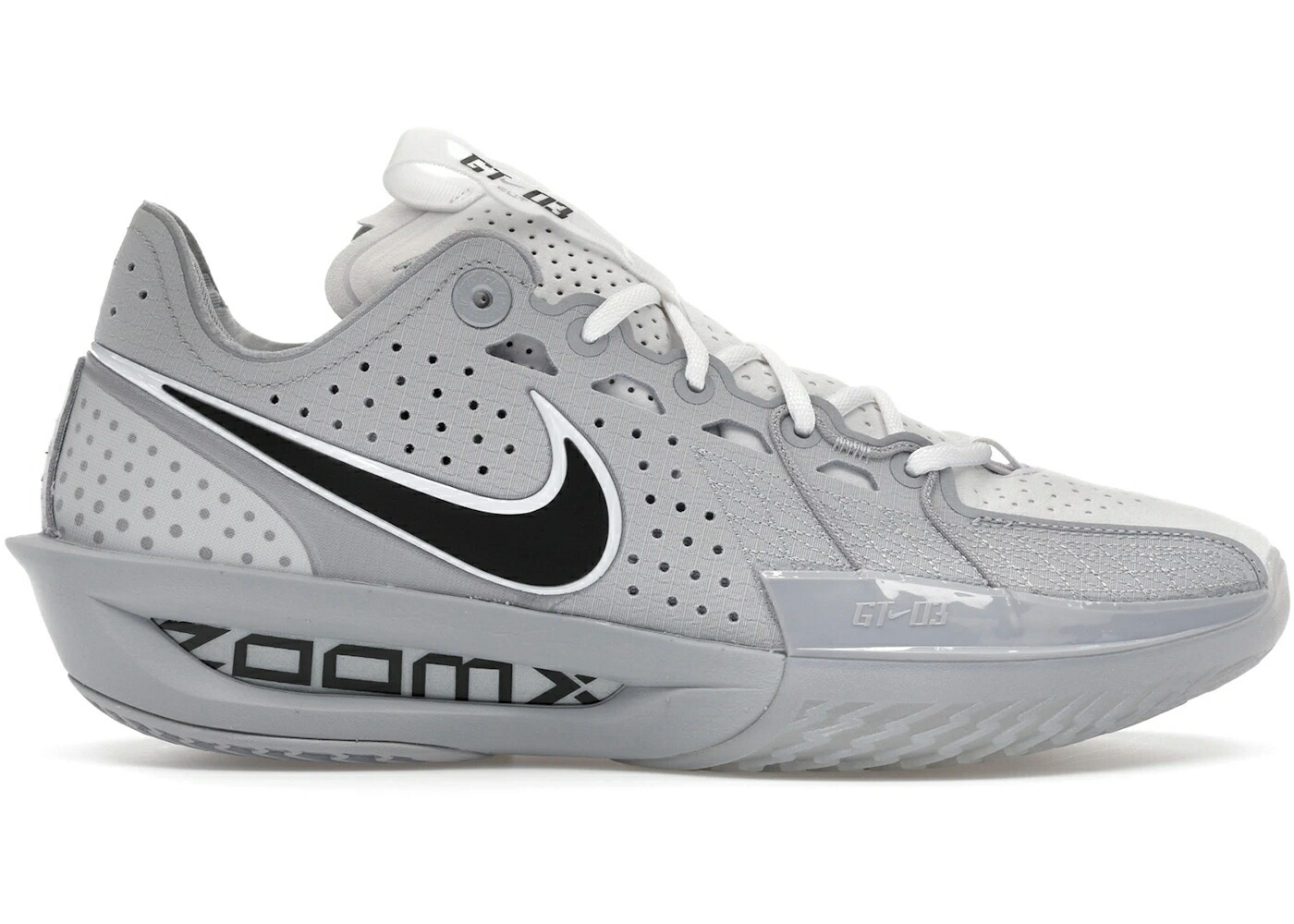 ナイキ 望遠レンズ 薄墨色 薄墨色 白いこと 白いこと スニーカー メンズ NIKE AIR ZOOM GT CUT 3 結核症 WOLF GREY WHITE / WOLF GREY WHITE PHOTON DUST