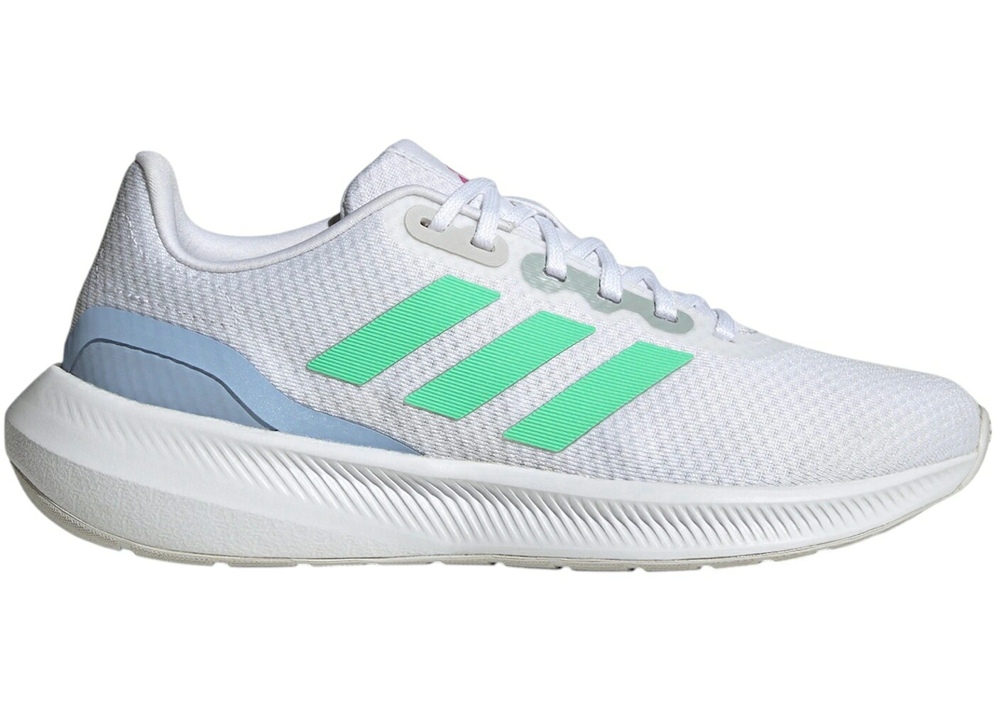 アディダス 白色 ホワイト 青色 ブルー 3.0 WOMEN'S スニーカー レディース ADIDAS RUNFALCON WHITE PULSE MINT (WOMEN'S) / CLOUD WHITE PULSE MINT BLUE DAWN
