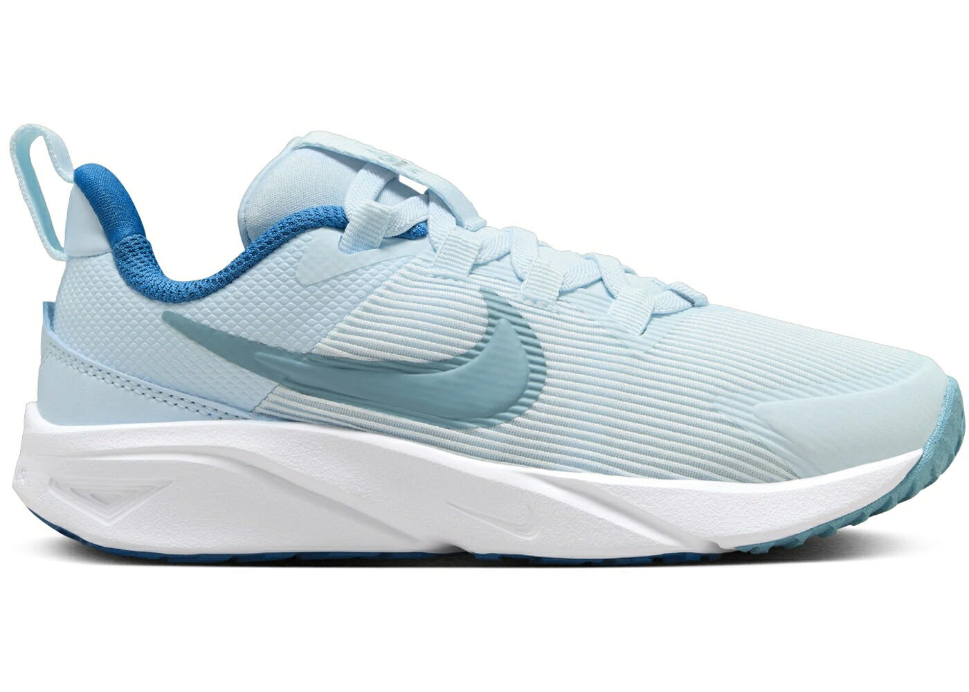 ナイキ 青色 ブルー 白色 ホワイト デニム ジュニア キッズ NIKE STAR RUNNER 4 GLACIER BLUE ASTRONOMY WHITE DENIM TURQUOISE (PS) / GLACIER BLUE ASTRONOMY BLUE ベビー マタニティ スニーカー 20,440円