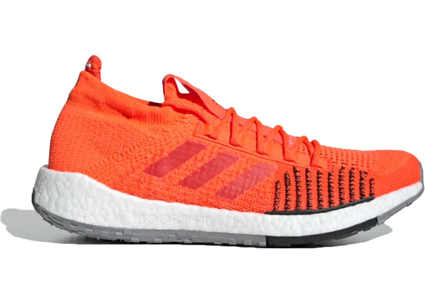 アディダス 赤 赤いこと 中核グループ 黒いこと 黒いこと スニーカー メンズ ADIDAS PULSEBOOST 固定ディスク SOLAR RED / SOLAR RED HI RES RED CORE BLACK スニーカー-靴