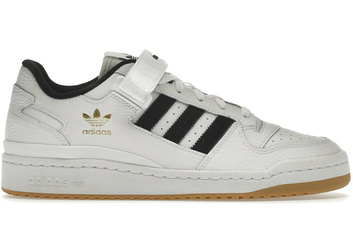 アディダス フォーラム 白色 ホワイト コア 黒色 ブラック スニーカー メンズ ADIDAS FORUM LOW CLOUD WHITE CORE BLACK GUM / CLOUD WHITE CORE BLACK GUM｜スニケス