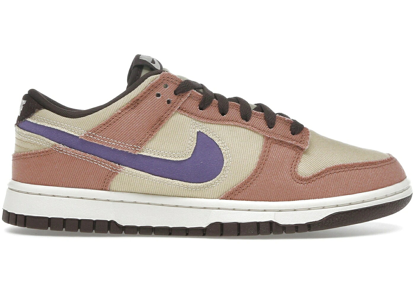 ナイキ ダンク デニム チーム ゴールド ダンクロー スニーカー メンズ NIKE DUNK LOW SE DENIM DUSTED CLAY / DUSTED CLAY AMETHYST TEAM GOLD