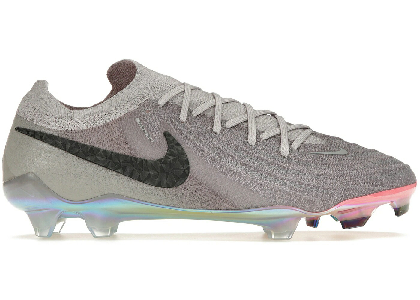 ナイキ エリート 薄墨色 薄墨色 黒いこと 黒いこと スニーカー メンズ NIKE PHANTOM GX 2 ELITE AS FG LOW RISING GEM PACK / ATMOSPHERE GREY BLACK