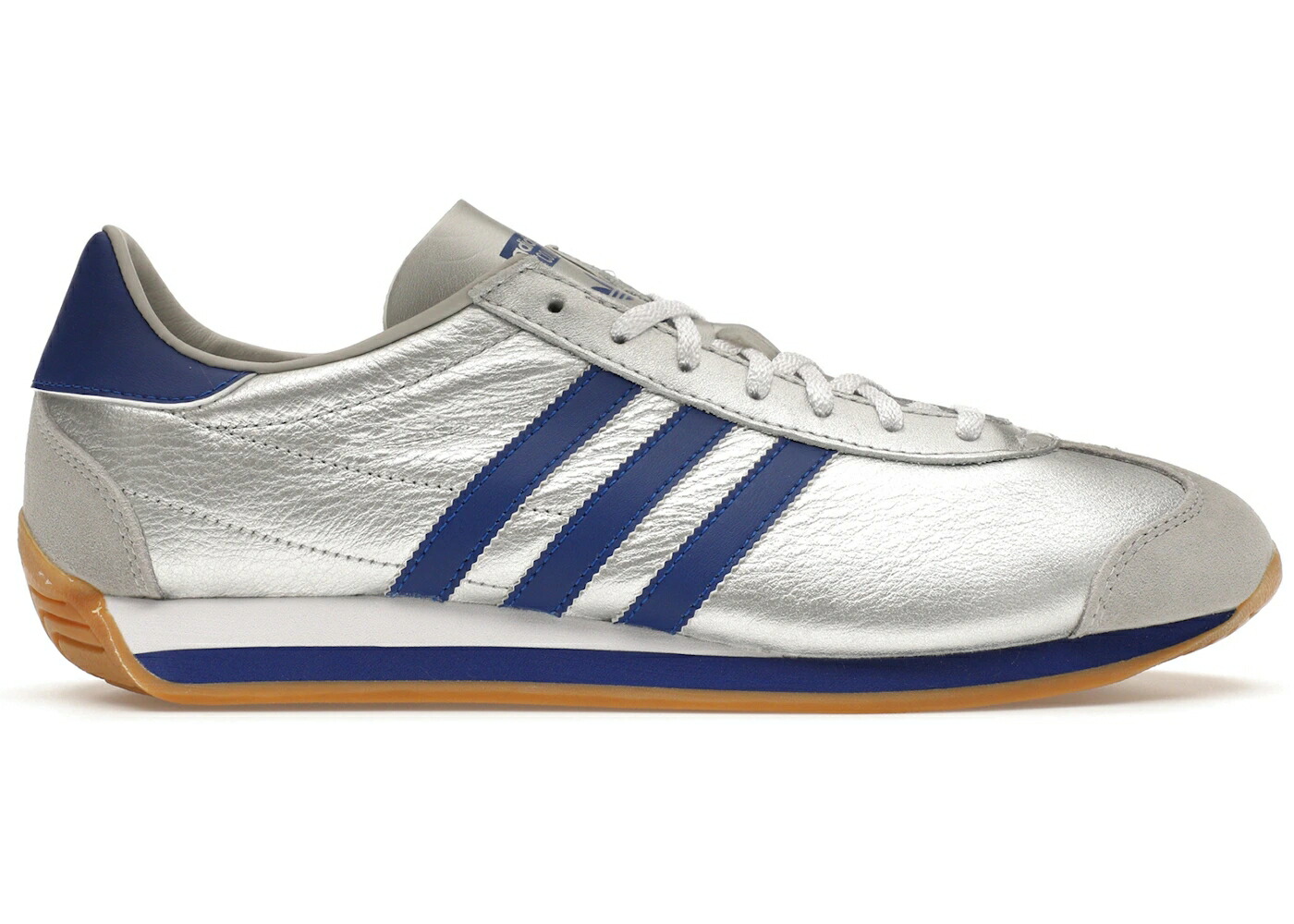アディダス カントリー 銀色 シルバー 青色 ブルー 白色 ホワイト スニーカー メンズ ADIDAS COUNTRY OG MATTE SILVER BRIGHT BLUE CLOUD WHITE / MATTE SILVER BRIGHT BLUE CLOUD