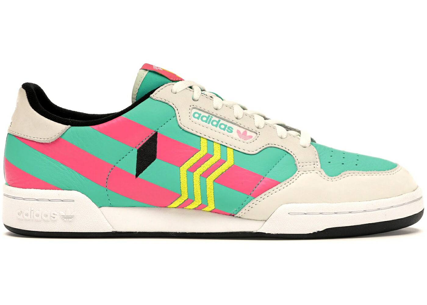 アディダス アリゾナ ピンク スニーカー メンズ ADIDAS CONTINENTAL 80 ARIZONA ICED TEA LEMONADE / CHALK PINK TEAL