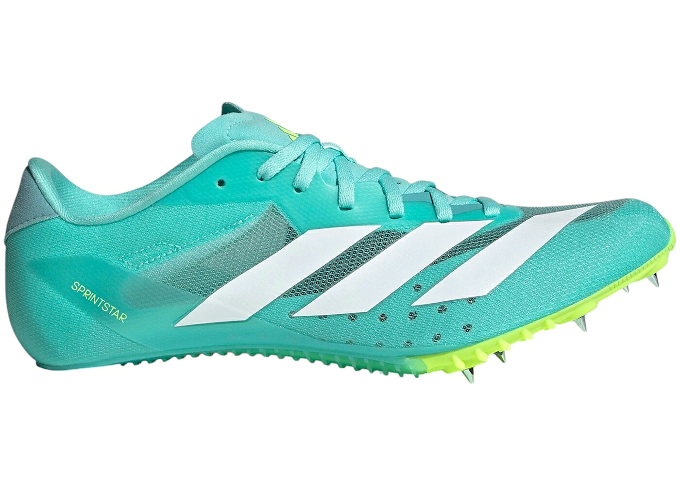 アディダス アディゼロ アクア 白いこと 白いこと スニーカー メンズ ADIDAS ADIZERO SPRINTSTAR FLASH AQUA CLOUD WHITE LUCID LEMON / FLASH AQUA CLOUD WHITE LUCID