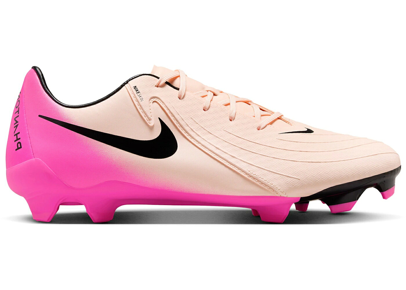 ナイキ 翰林院 クリムゾン サクラ色 ブラジャー同盟罷工 黒いこと 黒いこと スニーカー メンズ NIKE PHANTOM GX 2 ACADEMY FG/MG PRISM PACK / CRIMSON TINT PINK BLAST BLACK