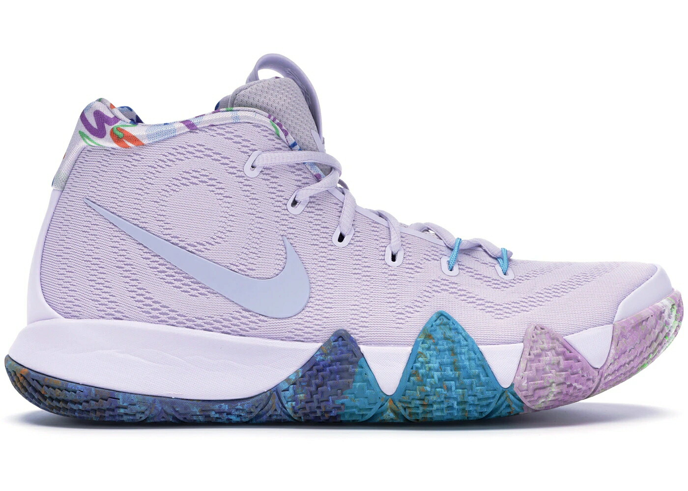 ナイキ カイリー 白いこと 白いこと スニーカー メンズ NIKE KYRIE 4 DECADES PACK 90S / WHITE MULTI COLOR