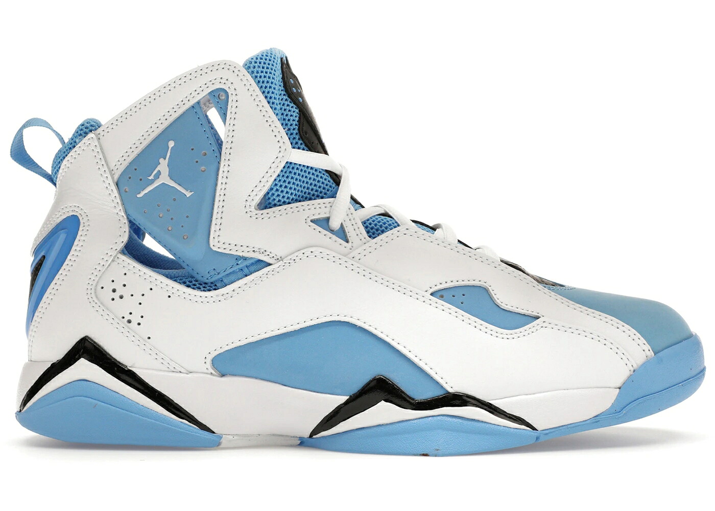 ナイキ ジョーダン フライト 白色 ホワイト 黒色 ブラック 青色 ブルー トゥルーフライト スニーカー メンズ JORDAN TRUE FLIGHT UNC / WHITE BLACK UNIVERSITY BLUE