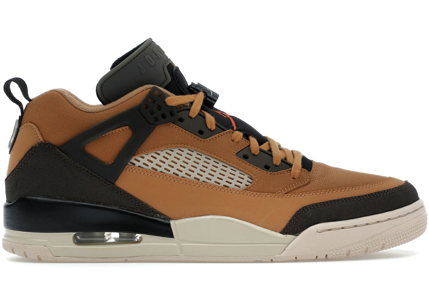 ナイキ ジョーダン 黒いこと 黒いこと スニーカー メンズ JORDAN SPIZIKE LOW FLAX / FLAX BLACK SANDDRIFT BAROQUE