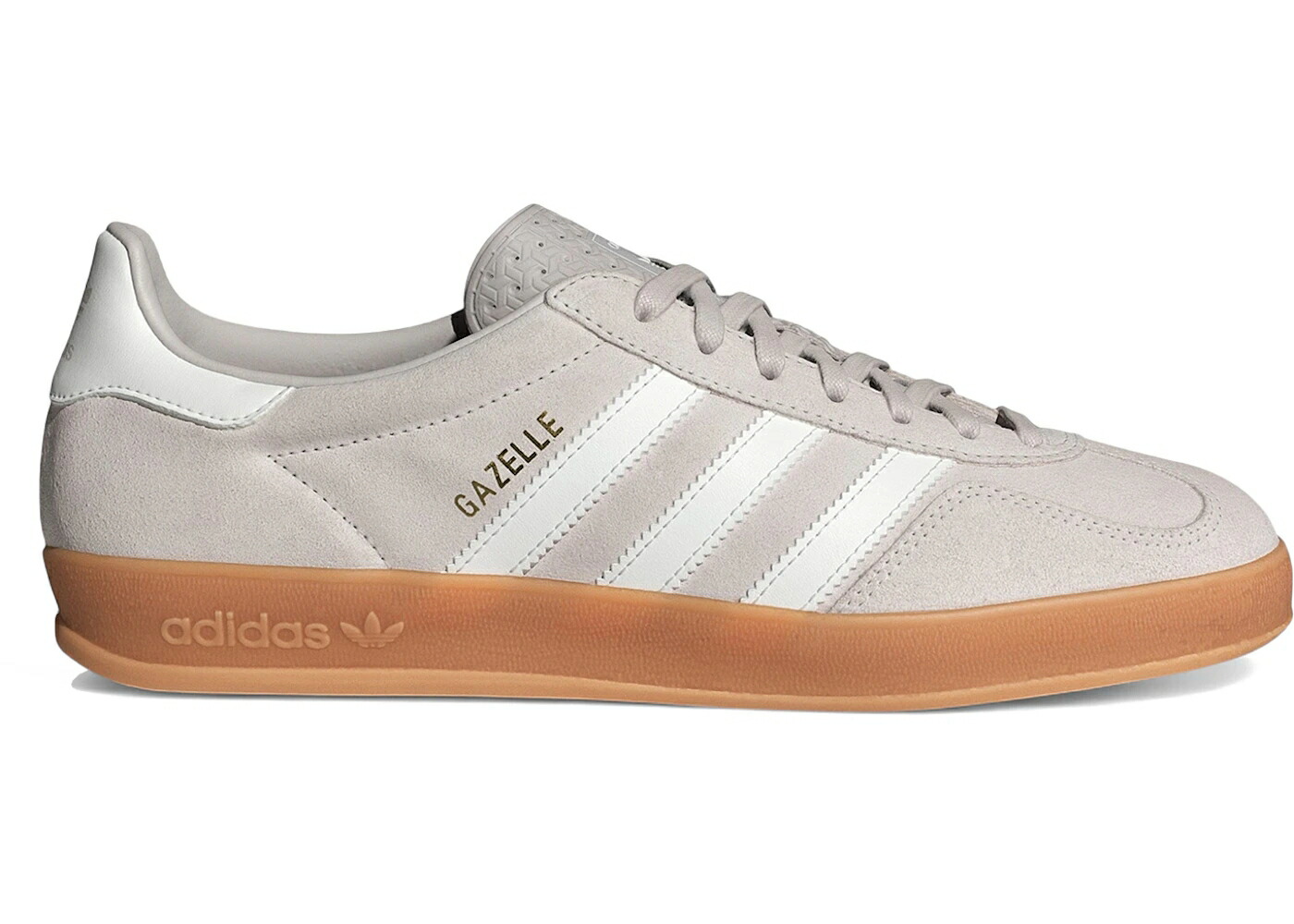 アディダス ガゼル パール 白色 ホワイト コア スニーカー メンズ ADIDAS GAZELLE INDOOR CHALK PEARL WHITE / CHALK PEARL CORE WHITE GUM