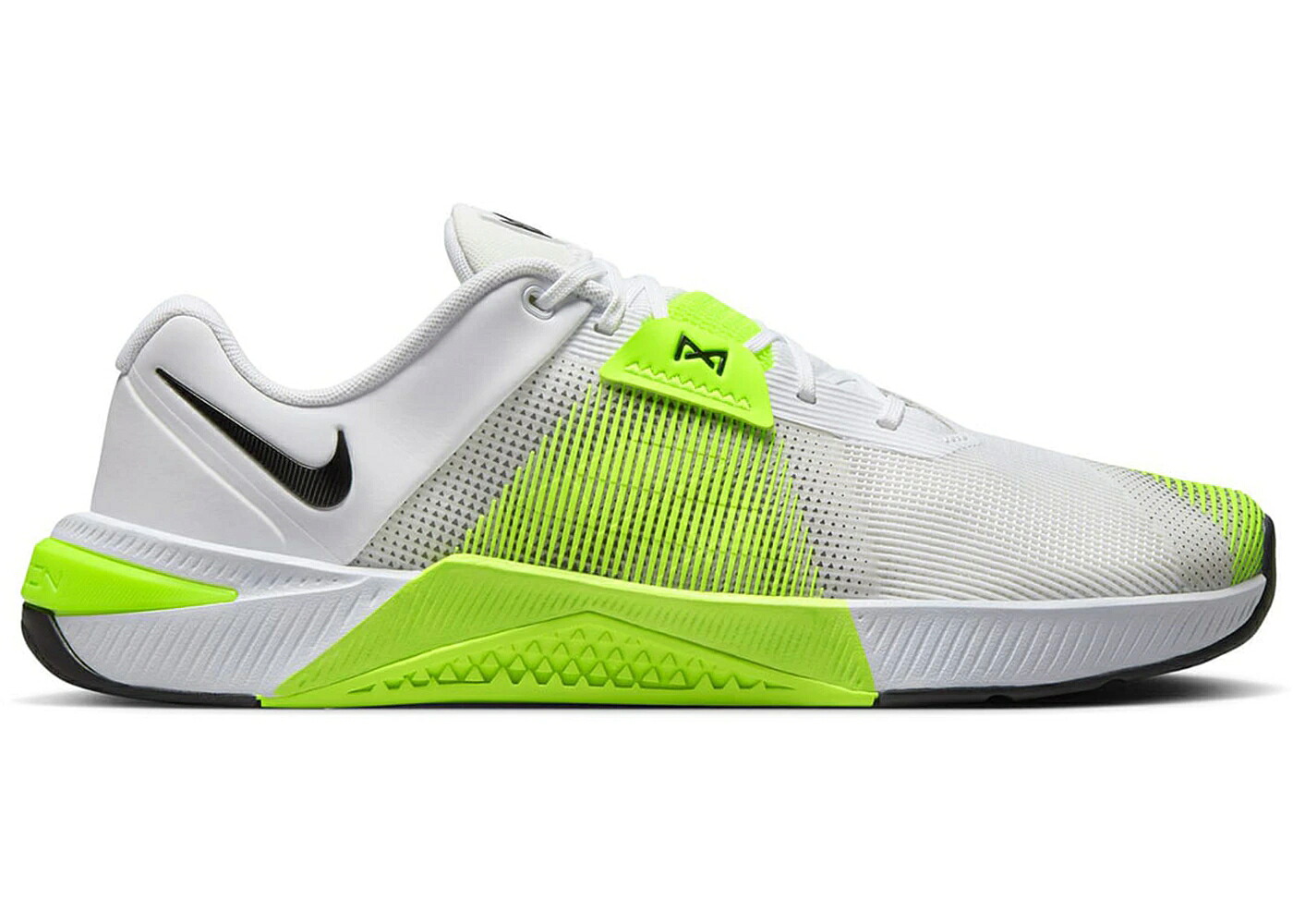 ナイキ 白いこと 白いこと 黒いこと 黒いこと スニーカー メンズ NIKE METCON 10 WHITE VOLT BLACK / WHITE VOLT BLACK