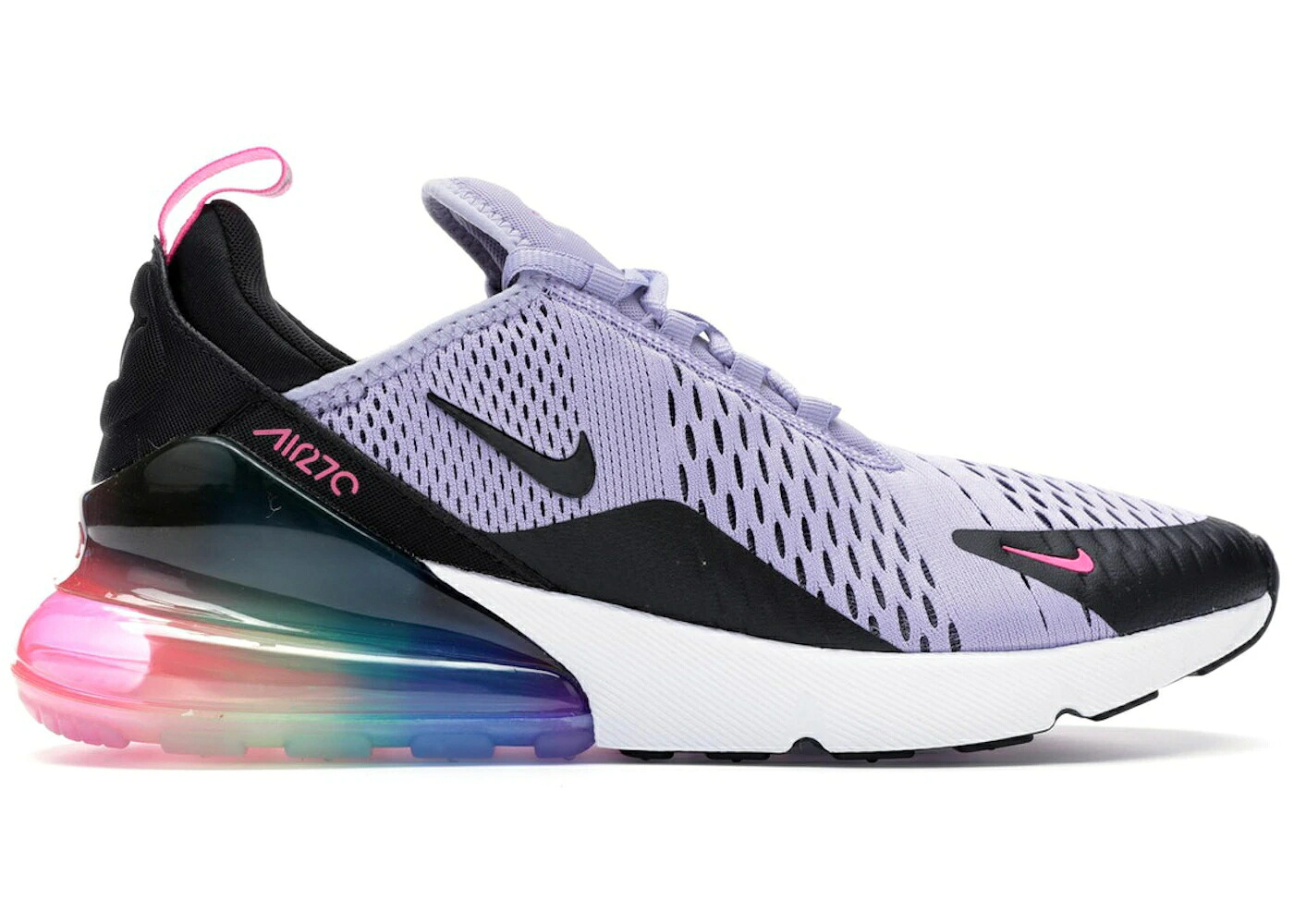 ナイキ マックス 紫 パープル 黒色 ブラック ピンク ブラスト エアマックス スニーカー メンズ NIKE AIR MAX 270 BETRUE (2018) / PURPLE DAWN BLACK PINK BLAST