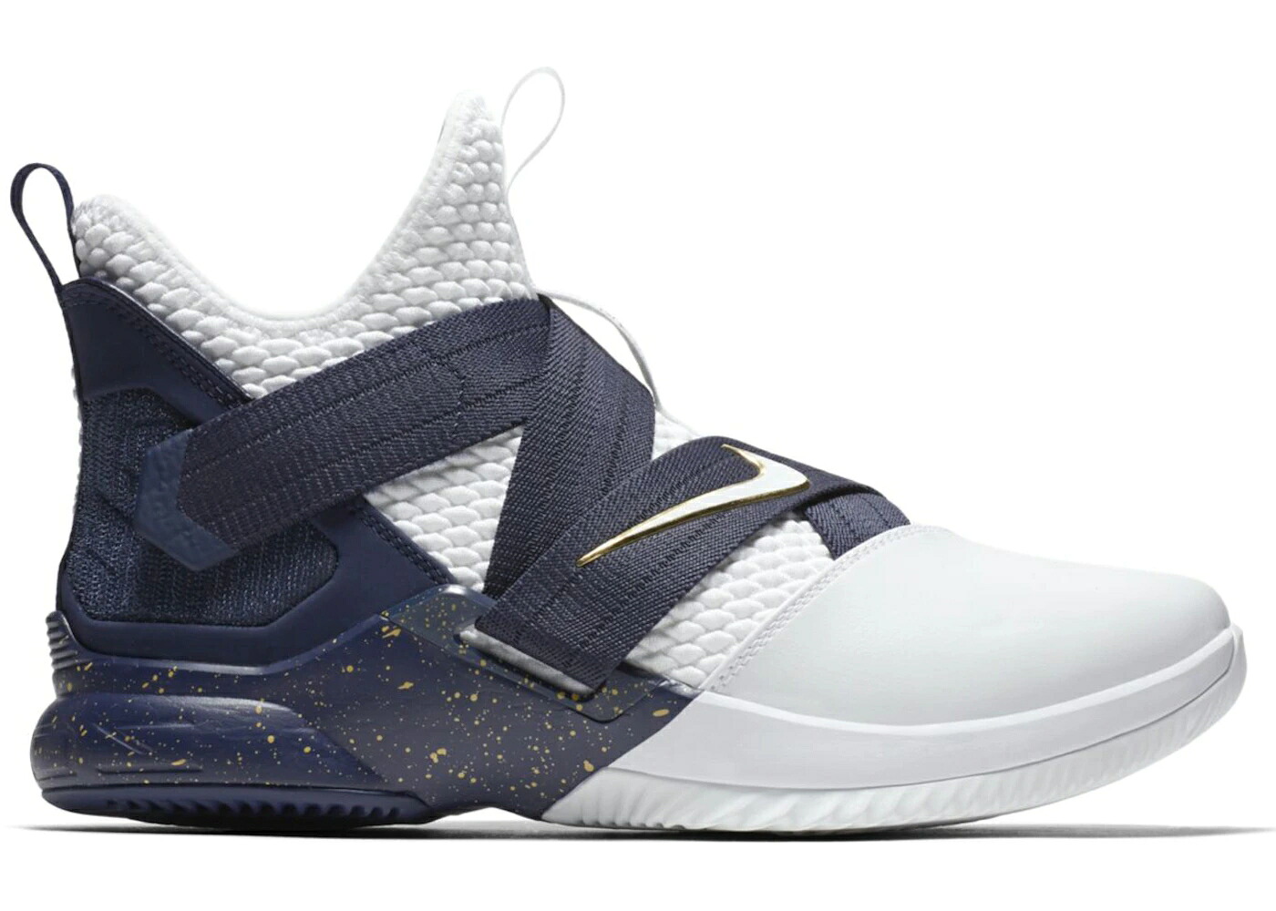 ナイキ レブロン ソルジャー 白いこと 白いこと 紺色 米国海軍 スニーカー メンズ NIKE LEBRON SOLDIER 12 SFG EP WITNESS / WHITE MIDNIGHT NAVY