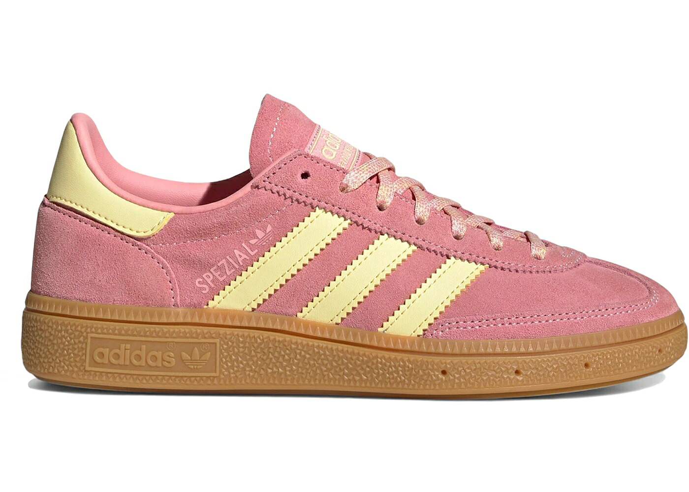 アディダス ハンドボール スペシアル ピンク 黄色 イエロー ジュニア キッズ ADIDAS HANDBALL SPEZIAL SEMI PINK SPARK ALMOST YELLOW (GS) / SEMI PINK SPARK ALMOST YELLOW ベビー マタニティ スニーカー|スニケス