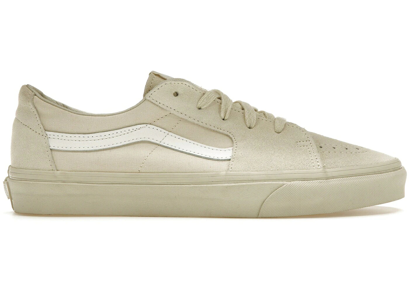 ヴァンズ バンズ 白色 ホワイト スニーカー メンズ VANS SK8-LOW CONTRAST BONE WHITE / BONE WHITE