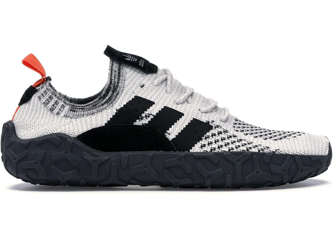 アディダス 灰色 グレー 黒色 ブラック コア 橙 オレンジ スニーカー メンズ ADIDAS F/22 GREY BLACK / GREY CORE BLACK TRACE ORANGE｜スニケス