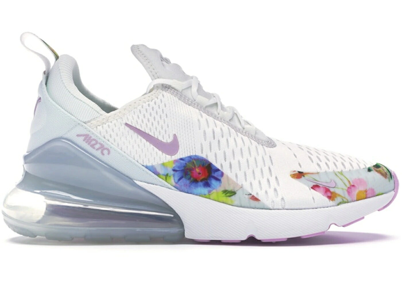 ナイキ マックス 白いこと 白いこと サクラ色 大気圏マックス WOMEN\u0027S スニーカー レディース NIKE AIR MAX 270 WHITE FLORAL (WOMEN\u0027S) / SUMMIT WHITE LIGHT ARCTIC PINK