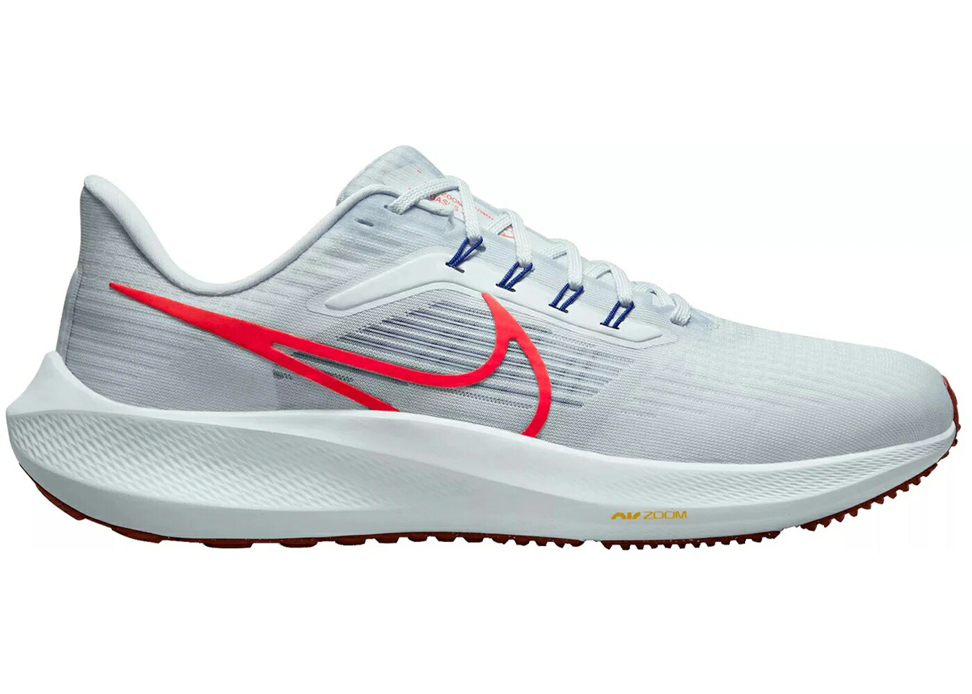 ナイキ ズーム ペガサス 灰色 グレー クリムゾン コンコルド コンコード ズームペガサス スニーカー メンズ NIKE AIR ZOOM PEGASUS 39 GREY BRIGHT CRIMSON / FOOTBALL GREY CONCORD DARK