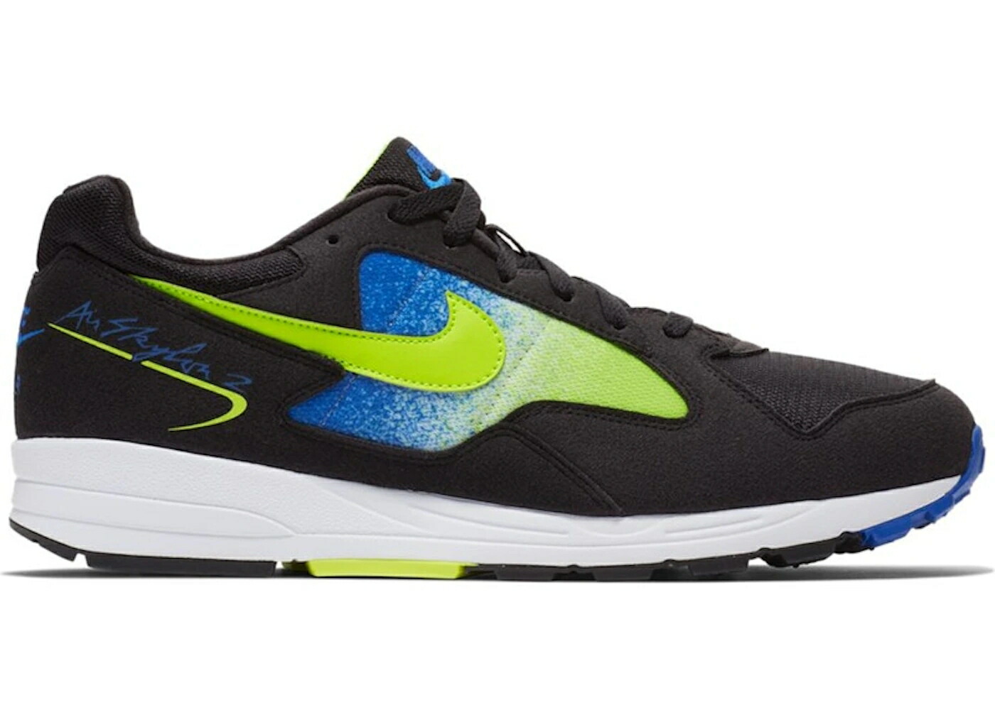 ナイキ 黒色 ブラック 青色 ブルー 白色 ホワイト スニーカー メンズ NIKE AIR SKYLON 2 BLACK VOLT RACER BLUE / BLACK VOLT RACER BLUE WHITE 42,780円