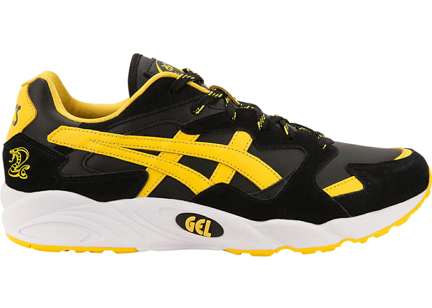 アシックス パフォーマンス 黒色 ブラック 黄色 イエロー スニーカー メンズ ASICS GEL-DIABLO WELCOME TO THE DOJO / PERFORMANCE BLACK TAI CHI YELLOW