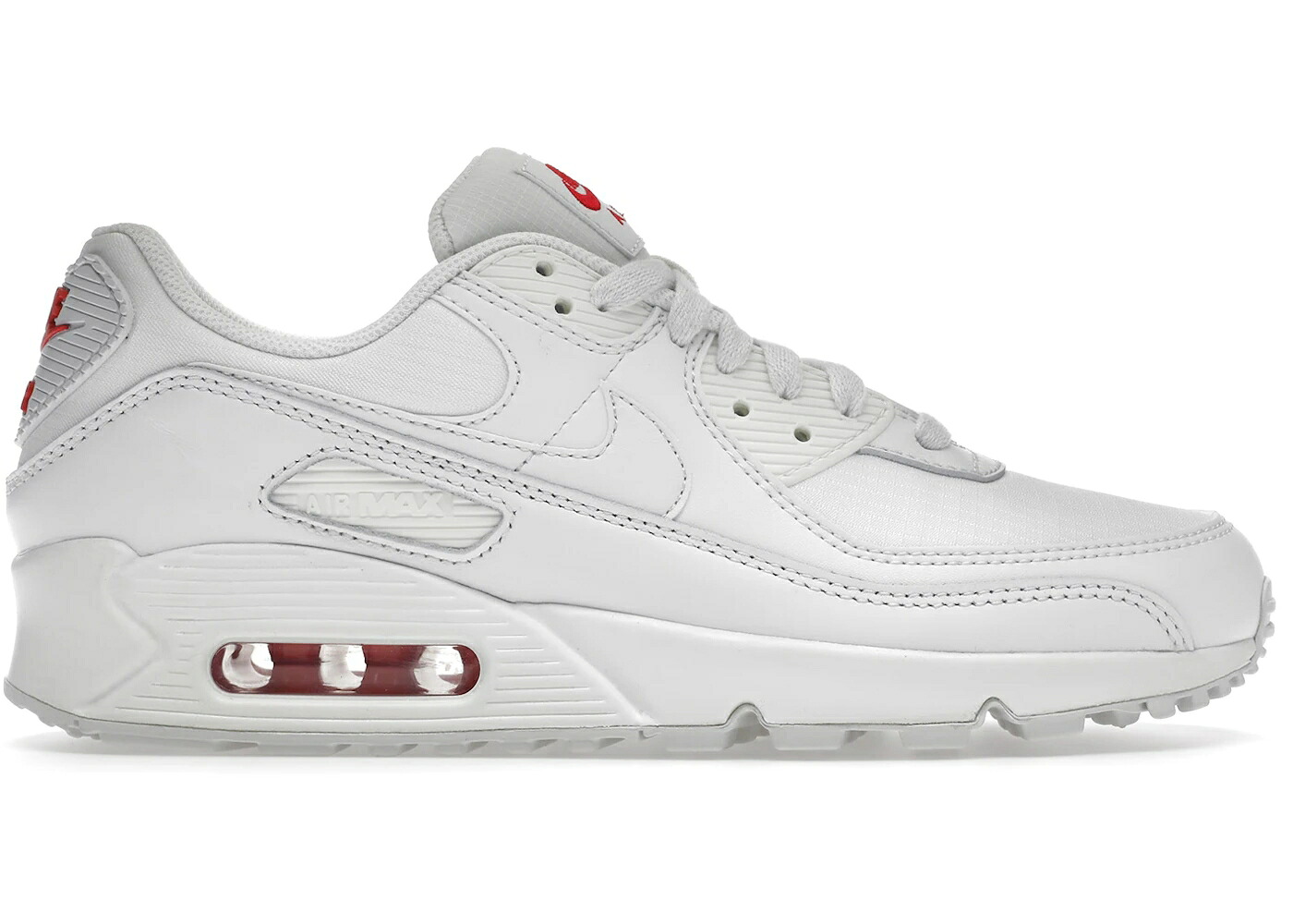 ナイキ マックス 赤 赤いこと 白いこと 白いこと 大気圏マックス WOMEN\u0027S スニーカー レディース NIKE AIR MAX 90 SAIL RED (WOMEN\u0027S) / SUMMIT WHITE SUMMIT WHITE SIREN