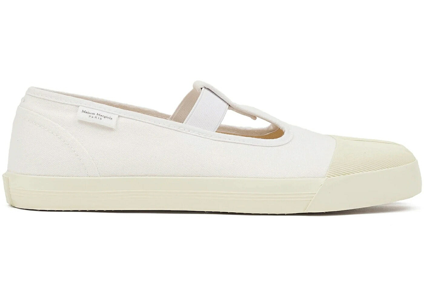 メゾンマルジェラ 白色 ホワイト WOMEN スニーカー レディース MAISON MARGIELA MAISON MARGIELA TABI ON THE DECK MARY JANE WHITE (WOMEN) /