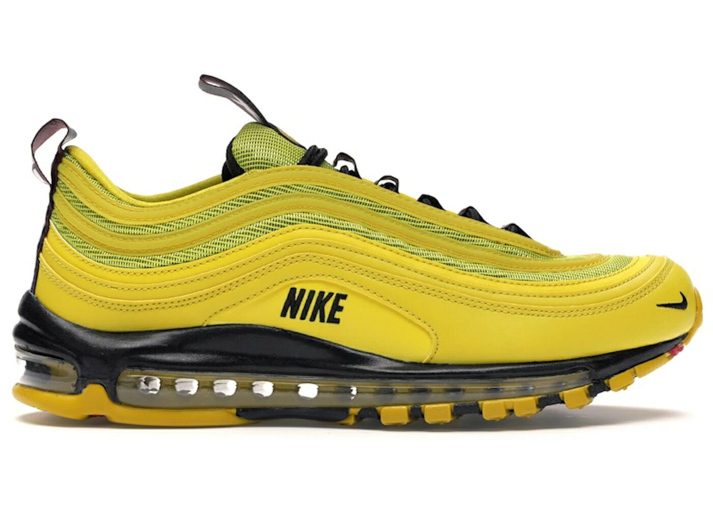 ナイキ マックス 黒色 ブラック エアマックス スニーカー メンズ NIKE AIR MAX 97 BRIGHT CITRON / BRIGHT CITRON BLACK BLACK