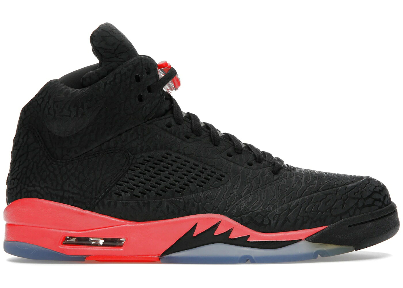 ナイキ ジョーダン 黒色 ブラック スニーカー メンズ JORDAN 5 RETRO 3LAB5 INFRARED / BLACK INFRARED
