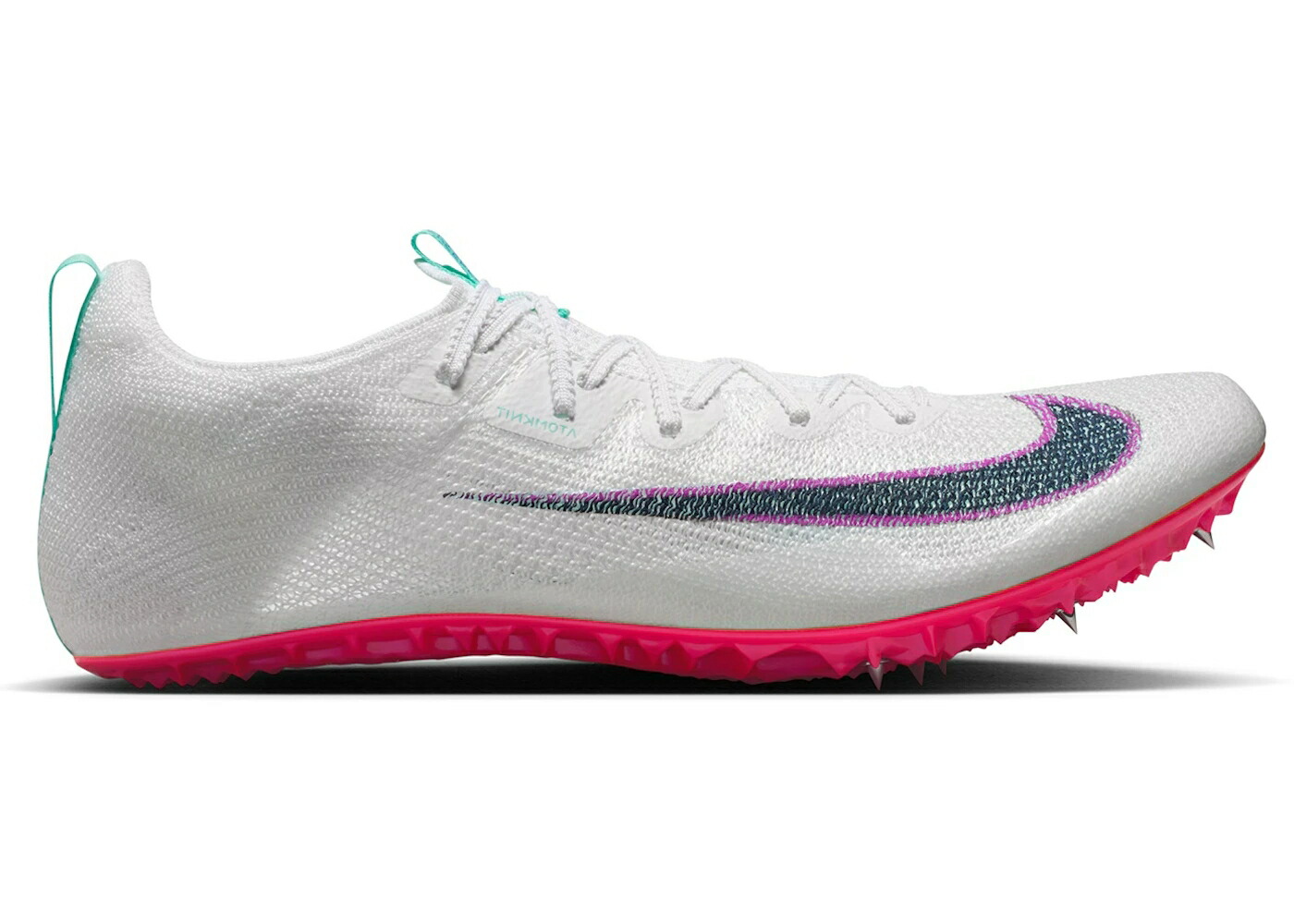 ナイキ ズーム エリート 白色 ホワイト 紫 バイオレット クリムゾン スニーカー メンズ NIKE ZOOM SUPERFLY ELITE 2 WHITE HYPER VIOLET OBSIDIAN / WHITE BRIGHT CRIMSON HYPER