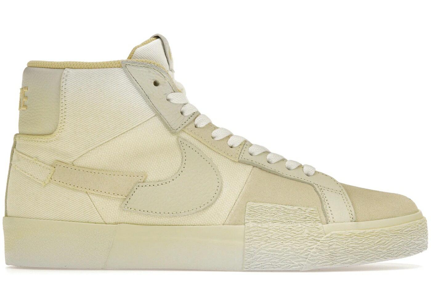 ナイキ エスビー 望遠レンズ ブレイザー ミッド 白いこと 白いこと スニーカー メンズ NIKE SB ZOOM BLAZER MID PRM LEMON WASH / LEMON WASH LEMON WASH WHITE