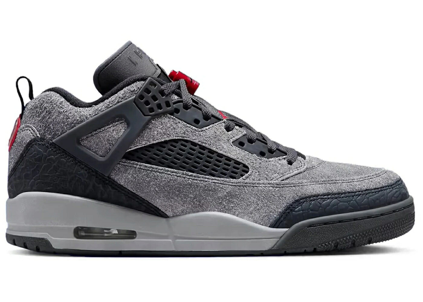 ナイキ ジョーダン 赤 赤いこと 黒いこと 黒いこと スニーカー メンズ JORDAN SPIZIKE LOW ANTHRACITE GYM RED / ANTHRACITE GYM RED BLACK
