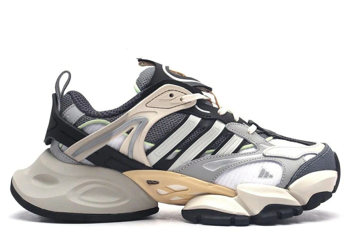 アディダス 晴れ晴れしい 薄墨色 薄墨色 黒いこと 黒いこと スニーカー メンズ ADIDAS VENTO XLG DELUXE DARK GREY / DARK GREY BLACK LIGHT GREY