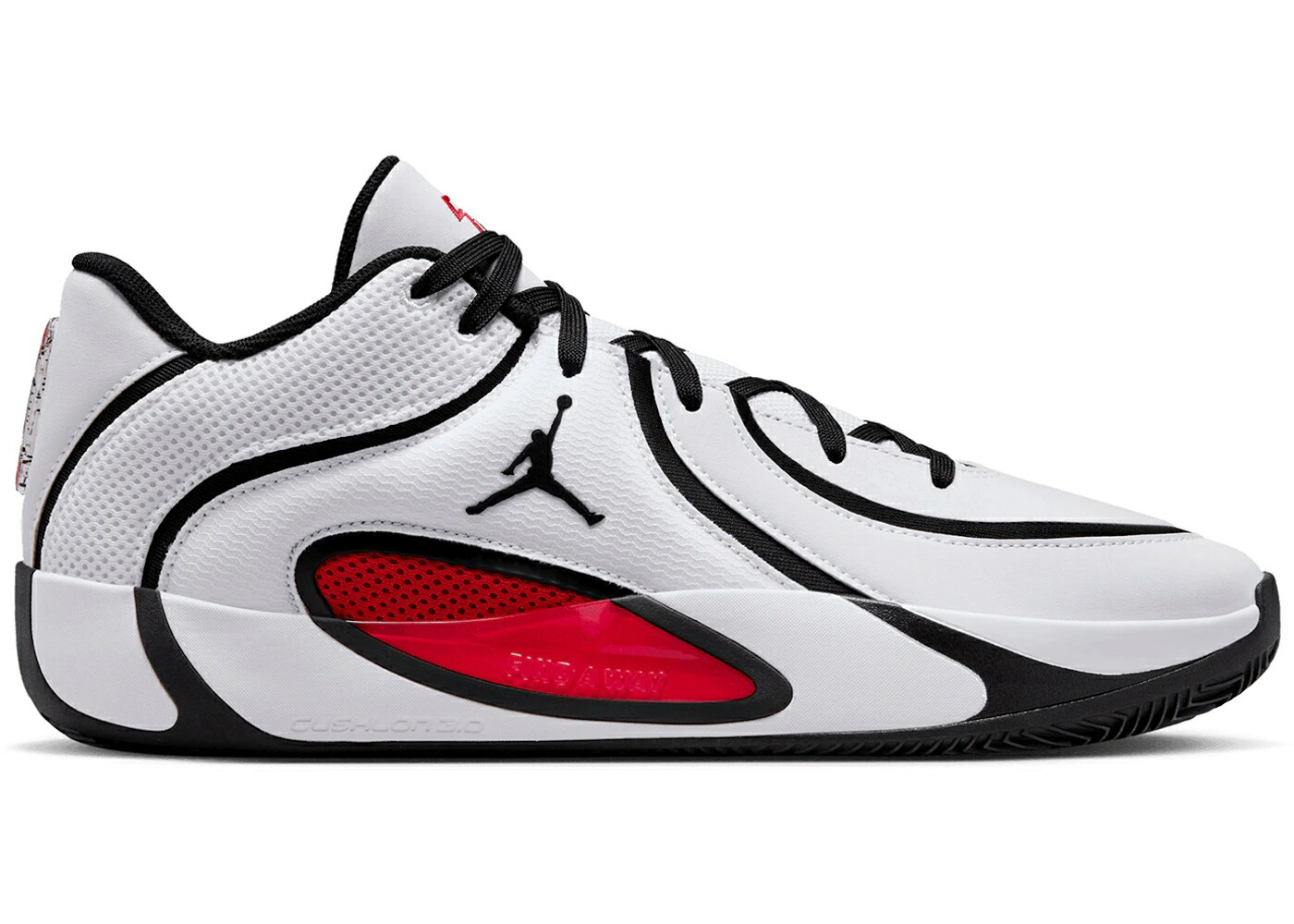 ナイキ ジョーダン 白色 ホワイト 赤 レッド 黒色 ブラック スニーカー メンズ JORDAN TATUM 4 WHITE UNIVERSITY RED / WHITE UNIVERSITY RED BLACK