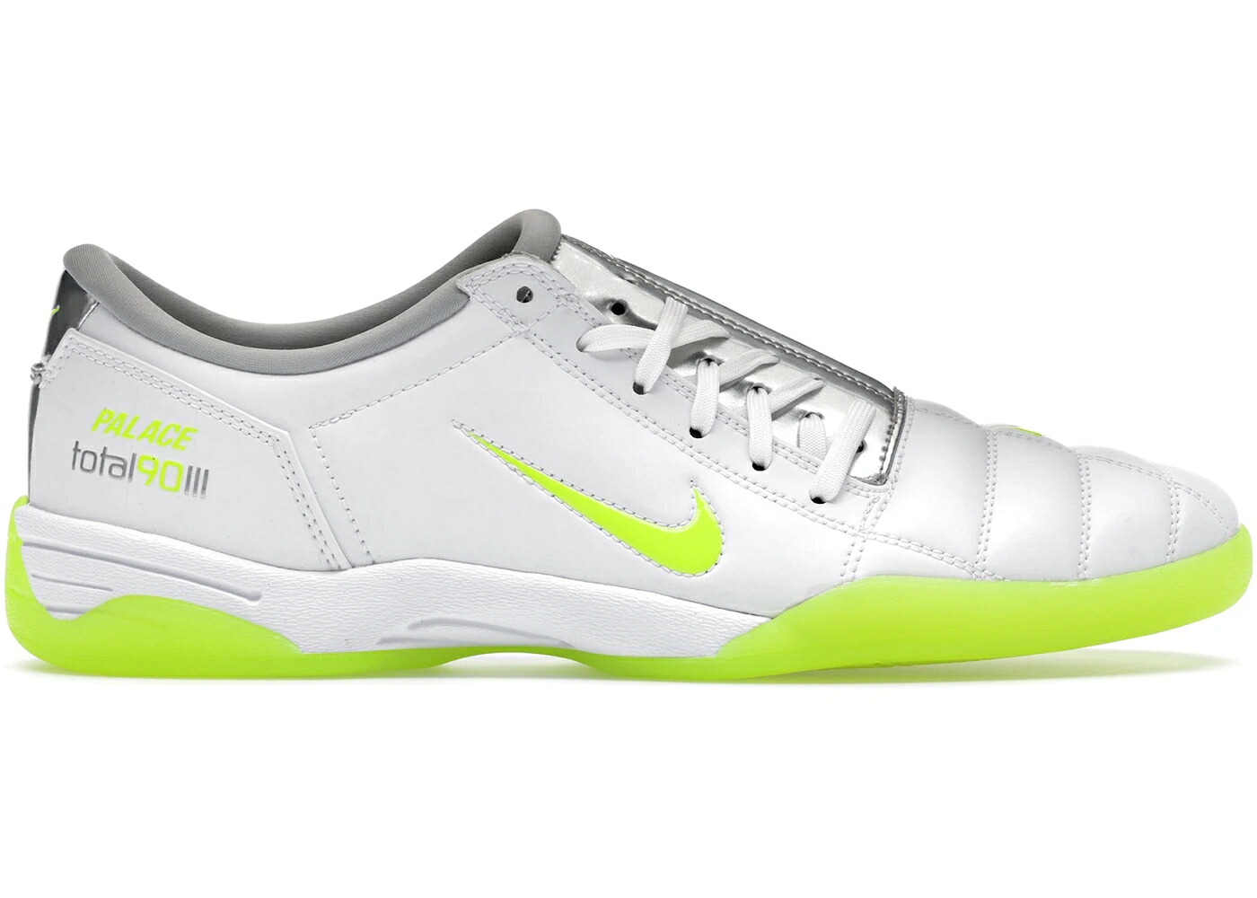 ナイキ 白いこと 白いこと しろがね色 しろがね色 スニーカー メンズ NIKE TOTAL 90 3 PALACE WHITE SILVER VOLT / WHITE METALLIC SILVER VOLT
