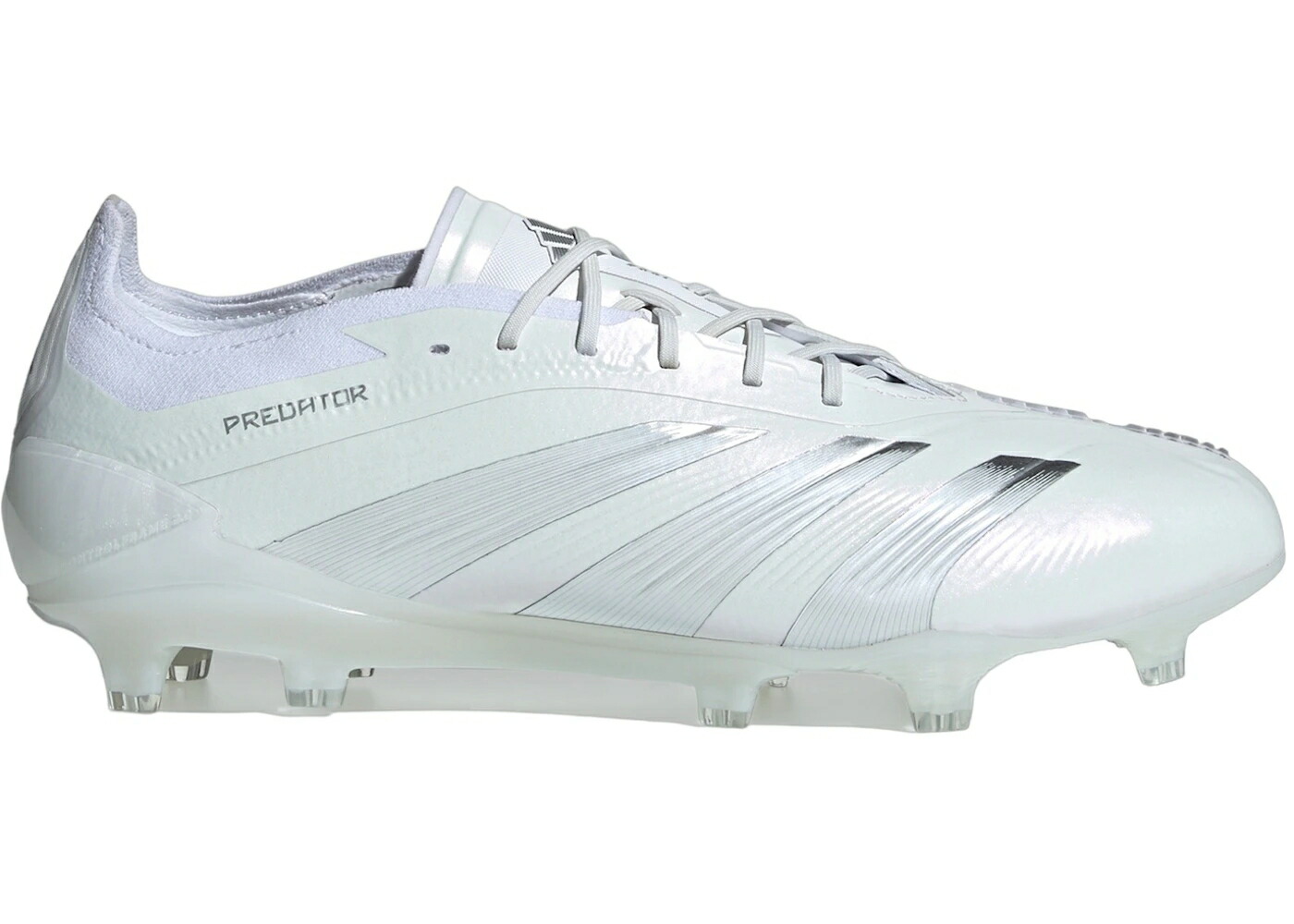 アディダス プレデター エリート 白いこと 白いこと しろがね色 しろがね色 スニーカー メンズ ADIDAS PREDATOR 24 ELITE LOW FG CLOUD WHITE SILVER METALLIC / CLOUD WHITE SILVER METALLIC