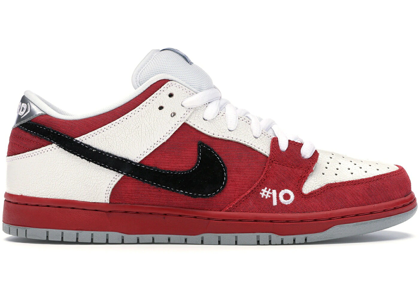 ナイキ エスビー ダンク 赤 レッド 黒色 ブラック 白色 ホワイト ダンクロー スニーカー メンズ NIKE SB DUNK LOW ROLLER DERBY / VARSITY RED BLACK WHITE WOLF