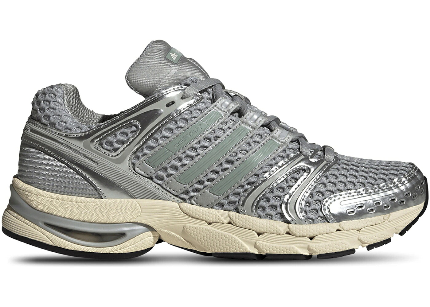 アディダス 灰色 グレー クリーム 白色 ホワイト スニーカー メンズ ADIDAS ADISTAR CONTROL 5 GREY CREAM WHITE SAGE / GREY TWO CREAM WHITE WONDER SAGE