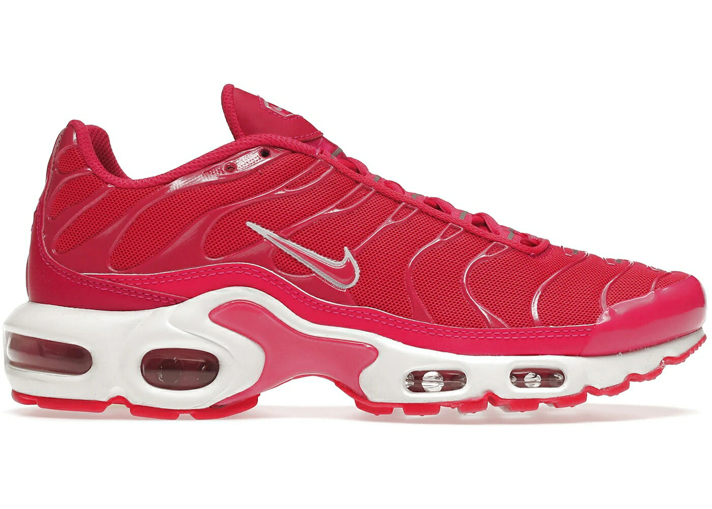 ナイキ マックス ピンク 白色 ホワイト エアマックスプラス WOMEN スニーカー レディース NIKE AIR MAX PLUS HOT PINK WHITE (WOMEN) / HOT PINK WHITE