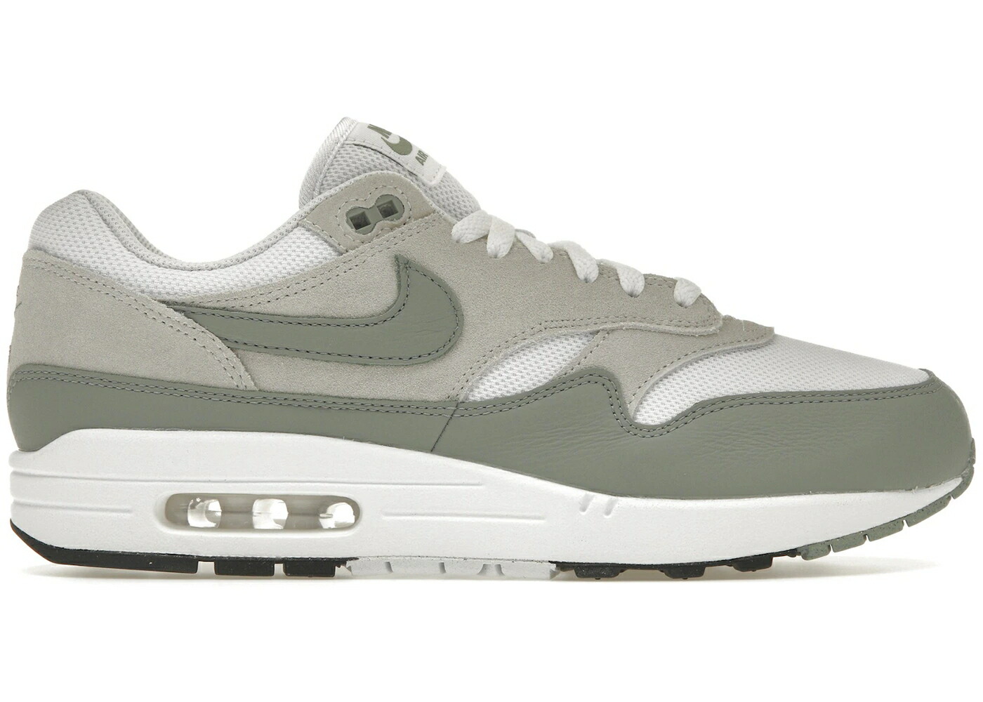 ナイキ マックス 白色 ホワイト 緑 グリーン エアマックス スニーカー メンズ NIKE AIR MAX 1 WHITE MICA GREEN / WHITE MICA GREEN PHOTON DUST