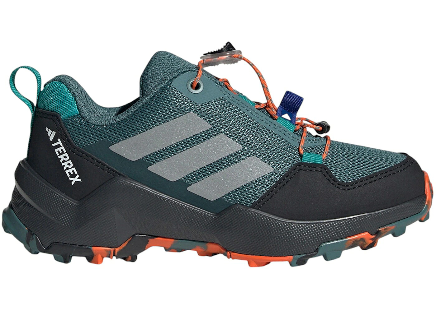 アディダス スピード 銀色 シルバー インパクト 橙 オレンジ ジュニア キッズ ADIDAS TERREX AX4S SPEED LACING PRELOVED TEAL MATTE SILVER SEMI IMPACT ORANGE (GS) / PRELOVED TEAL MATTE SILVER SEMI ベビー マタニティ｜スニケス