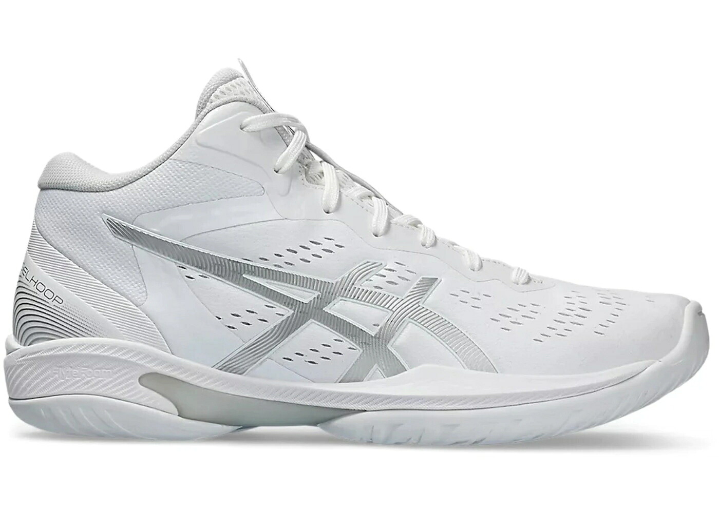 アシックス 白色 ホワイト ピュア 銀色 シルバー スニーカー メンズ ASICS GELHOOP V16 WHITE PURE SILVER / WHITE PURE SILVER｜スニケス