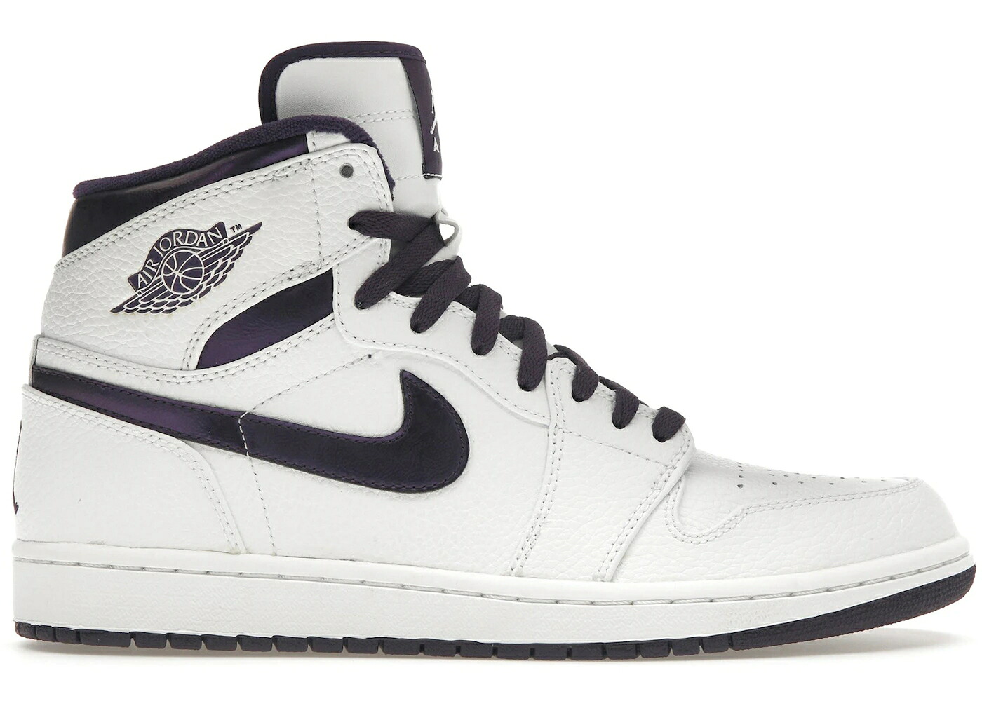 ナイキ ジョーダン 地びた 紫 パープル 白いこと 白いこと スニーカー メンズ JORDAN 1 RETRO GRAND PURPLE / WHITE GRAND PURPLE