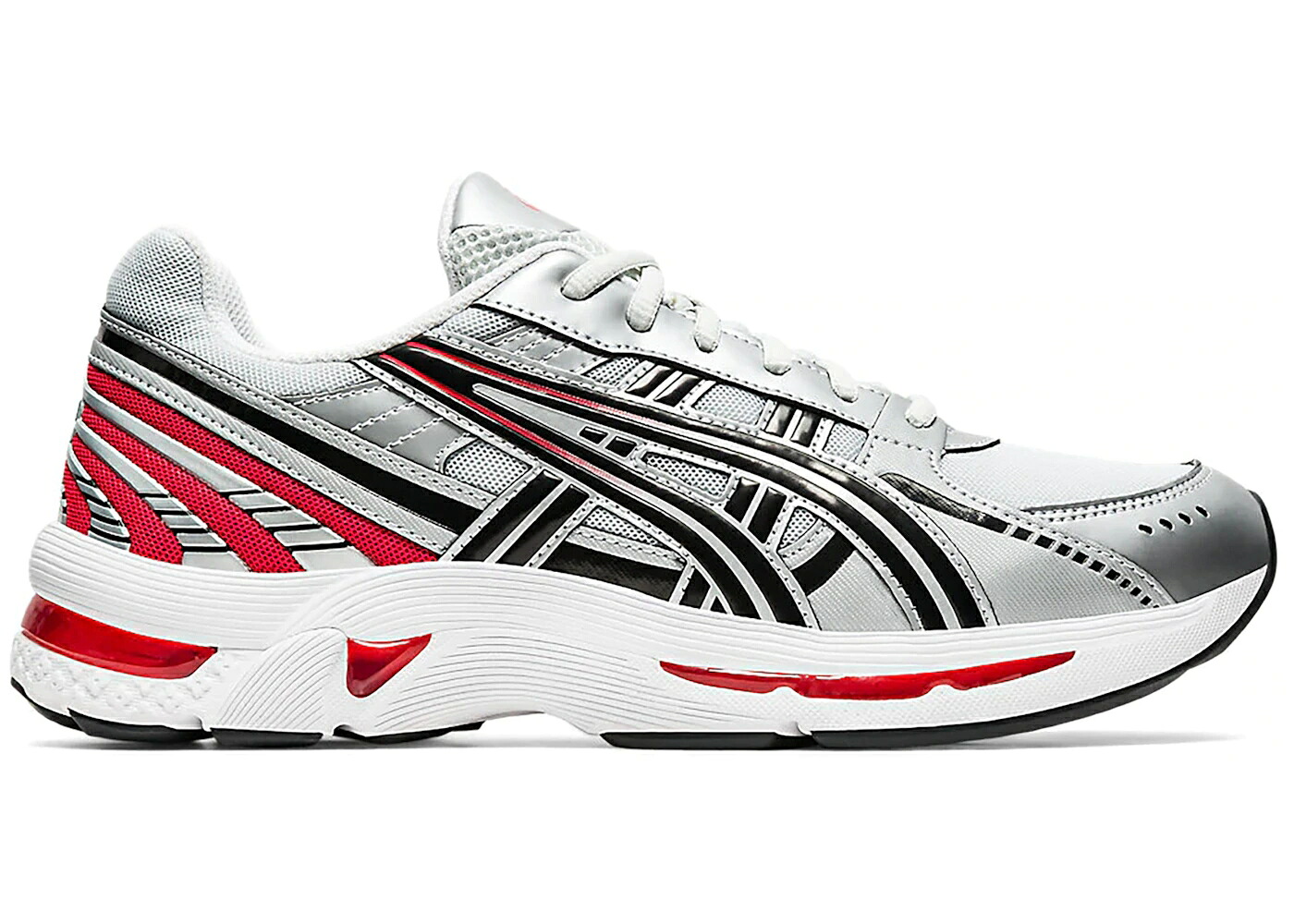 アシックス 灰色 グレー 黒色 ブラック 赤 レッド スニーカー メンズ ASICS GEL-KYRIOS GREY BLACK RED / GLACIER GREY BLACK|スニケス