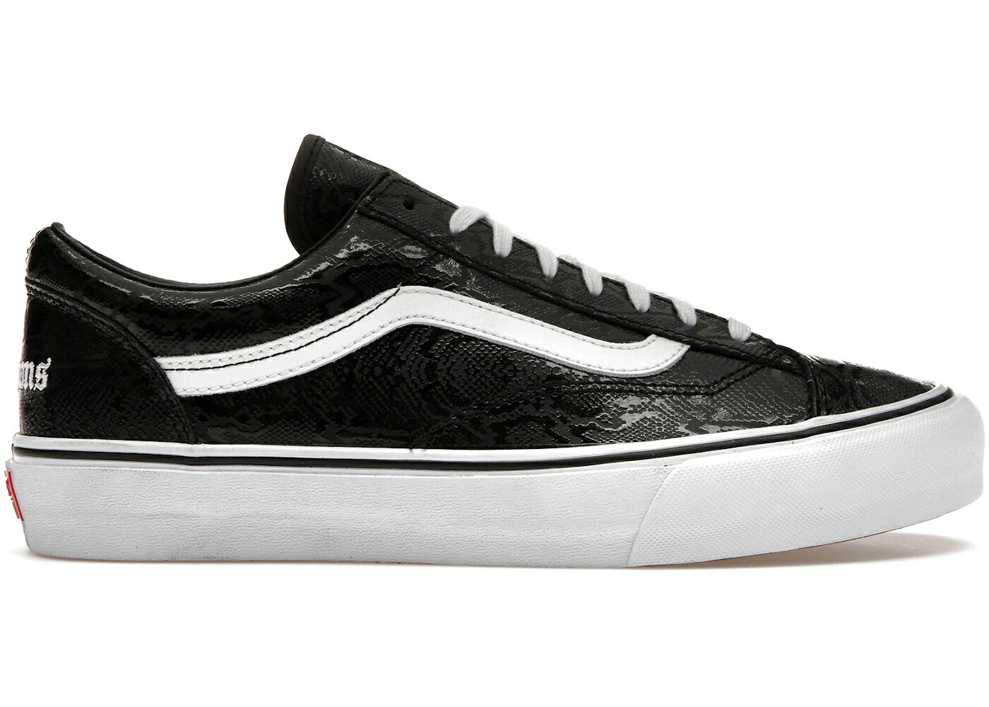 ヴァンズ バンズ 黒いこと 黒いこと 白いこと 白いこと スニーカー メンズ VANS STYLE 36 NOON GOONS BLACK SNAKESKIN / BLACK WHITE