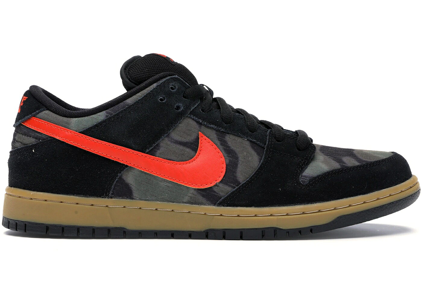 ナイキ エスビー ダンク 黒色 ブラック 緑 グリーン チーム 橙 オレンジ ダンクロー スニーカー メンズ NIKE SB DUNK LOW BLACK ROUGH GREEN / BLACK TEAM ORANGE ROUGH GREEN