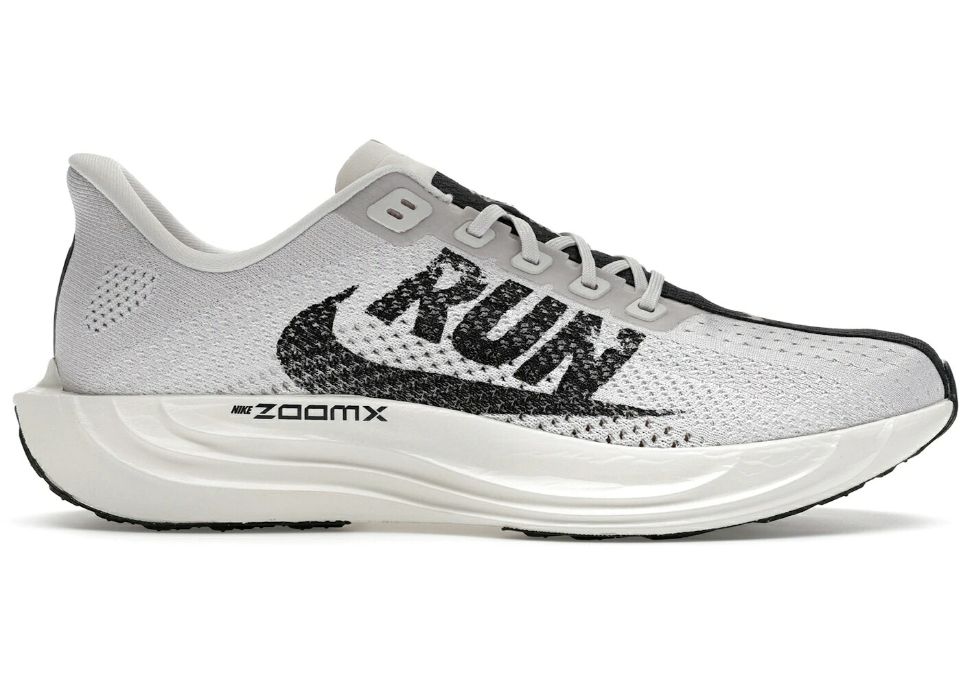 ナイキ ペガサス プラチナム カレッジ 灰色 グレー 黒色 ブラック スニーカー メンズ NIKE ZOOMX PEGASUS PLUS PLATINUM TINT COLLEGE GREY ANTHRACITE BLACK / PLATINUM TINT COLLEGE GREY