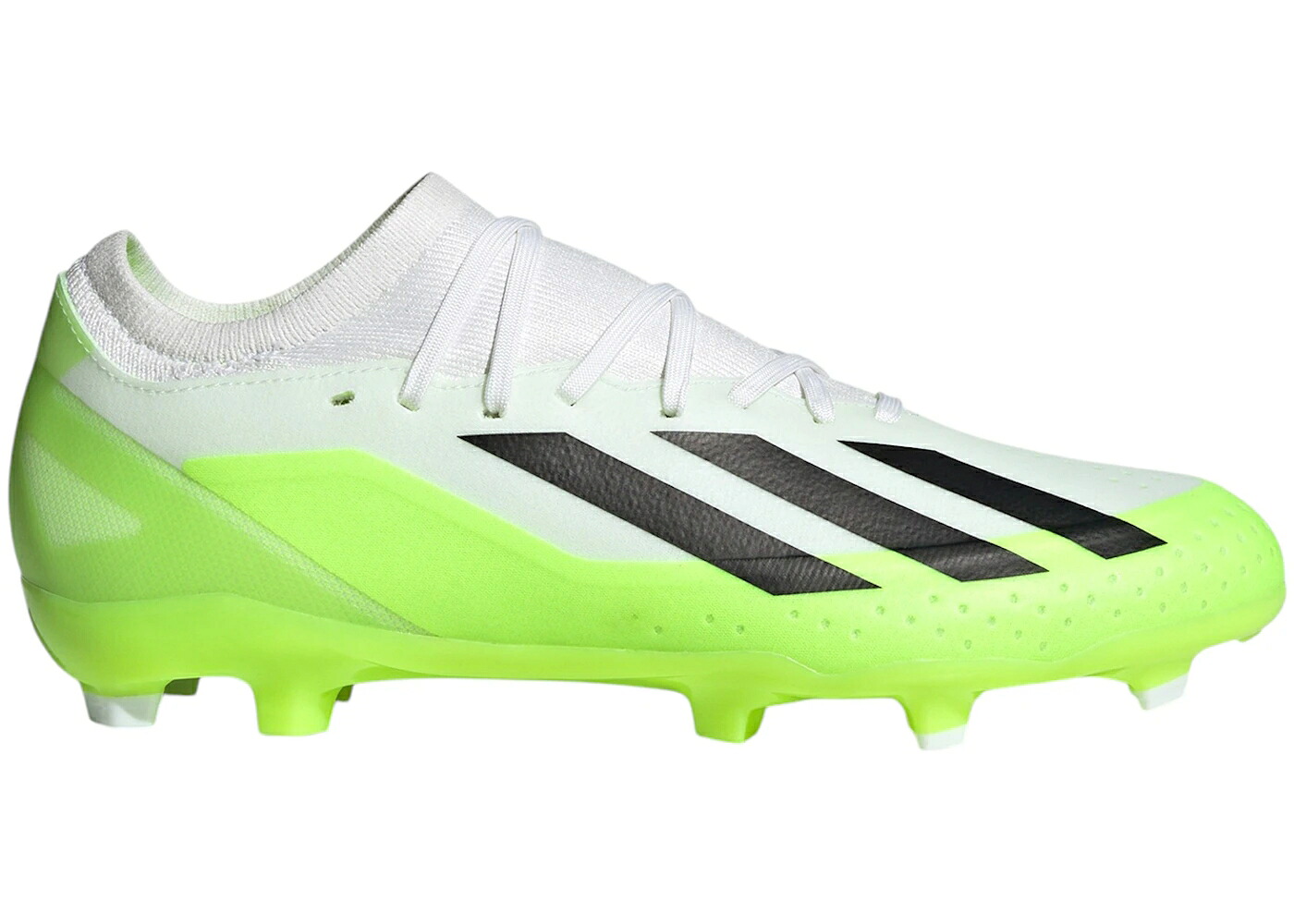 アディダス 白色 ホワイト コア 黒色 ブラック CRAZYFAST.3 スニーカー メンズ ADIDAS X FG CLOUD WHITE CORE BLACK LUCID LEMON / CLOUD WHITE CORE BLACK LUCID｜スニケス