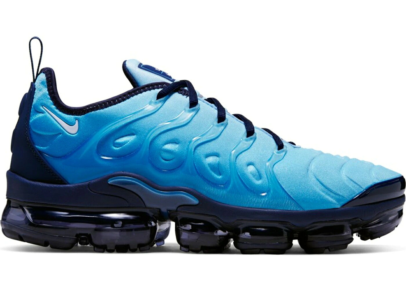 ナイキ 青味 青み 紺色 米国海軍 エアヴェイパーマックス スニーカー メンズ NIKE AIR VAPORMAX PLUS LIGHT CURRENT BLUE / LIGHT CURRENT BLUE MIDNIGHT NAVY