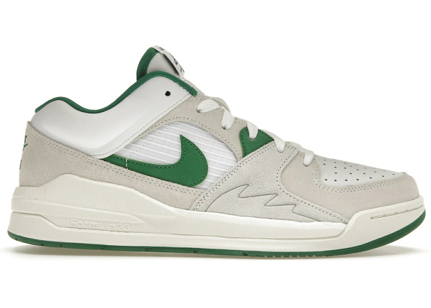 ナイキ ジョーダン スタジアム 白色 ホワイト 緑 グリーン 黒色 ブラック スニーカー メンズ JORDAN STADIUM 90 WHITE CLOVER GREEN / WHITE SAIL CLOVER BLACK